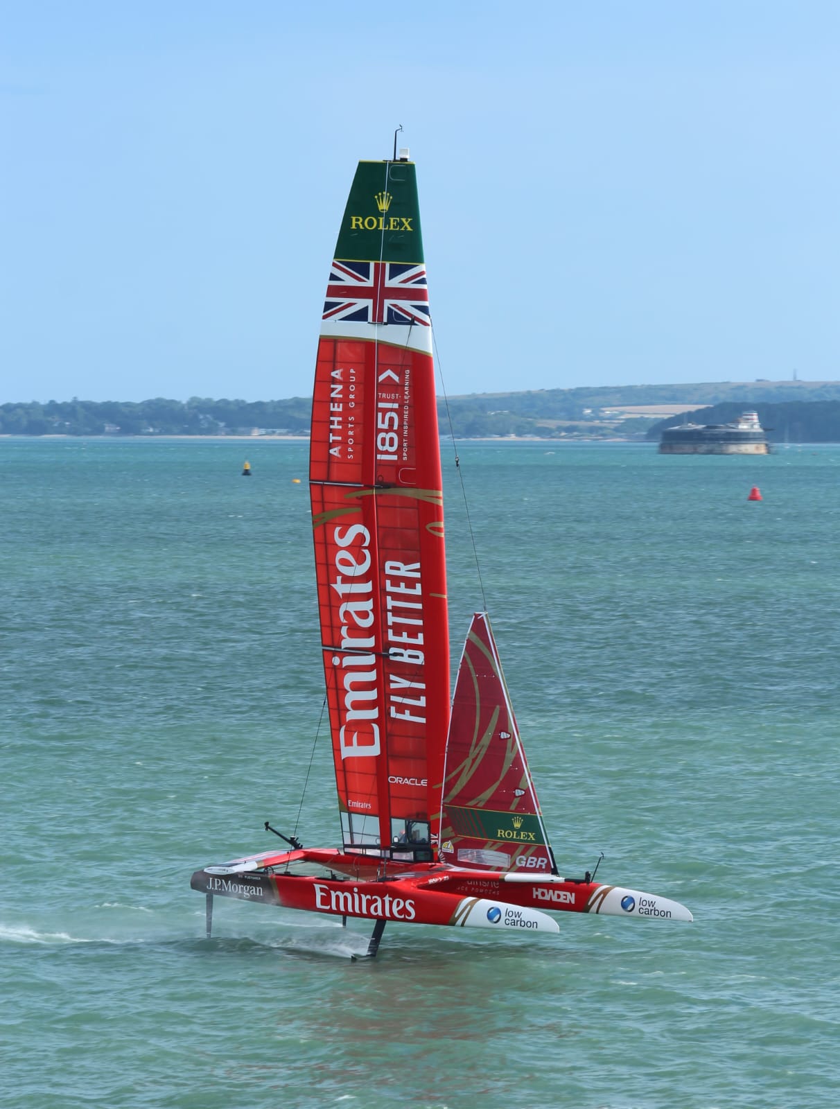 Como funciona um catamarã foiling tipo SailGP: a tecnologia que faz barcos voarem
