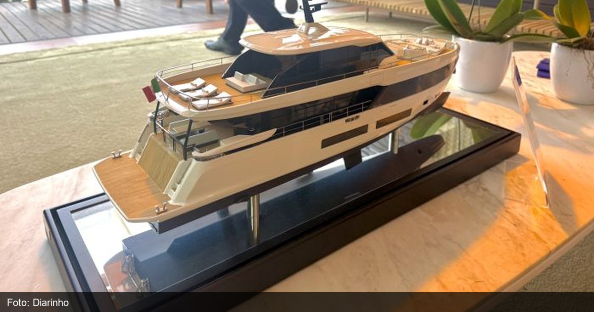 Azimut/Benetti investe R$ 120 milhoes para criar o maior estaleiro do Brasil